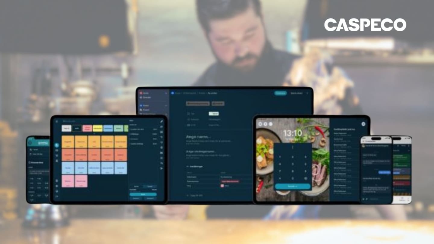 25% rabatt på Caspeco Kassa- och personalsystem
