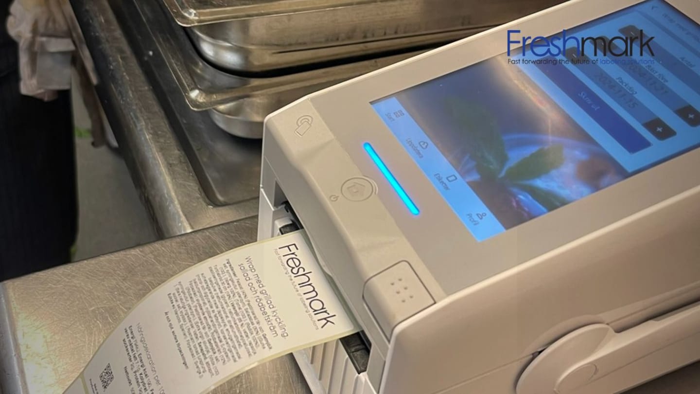 15% rabatt på Freshmarks etikettsystem för märkning av mat