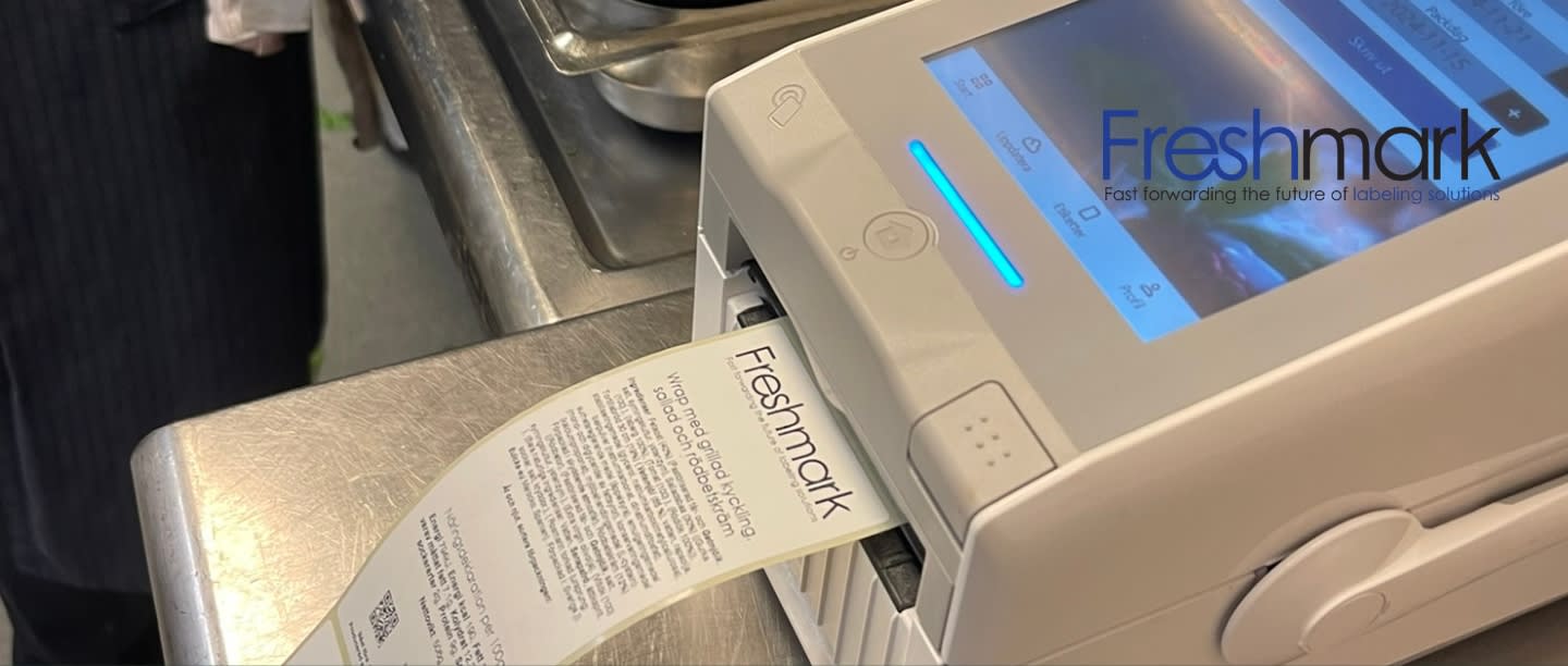 15% rabatt på Freshmarks etikettsystem för märkning av mat