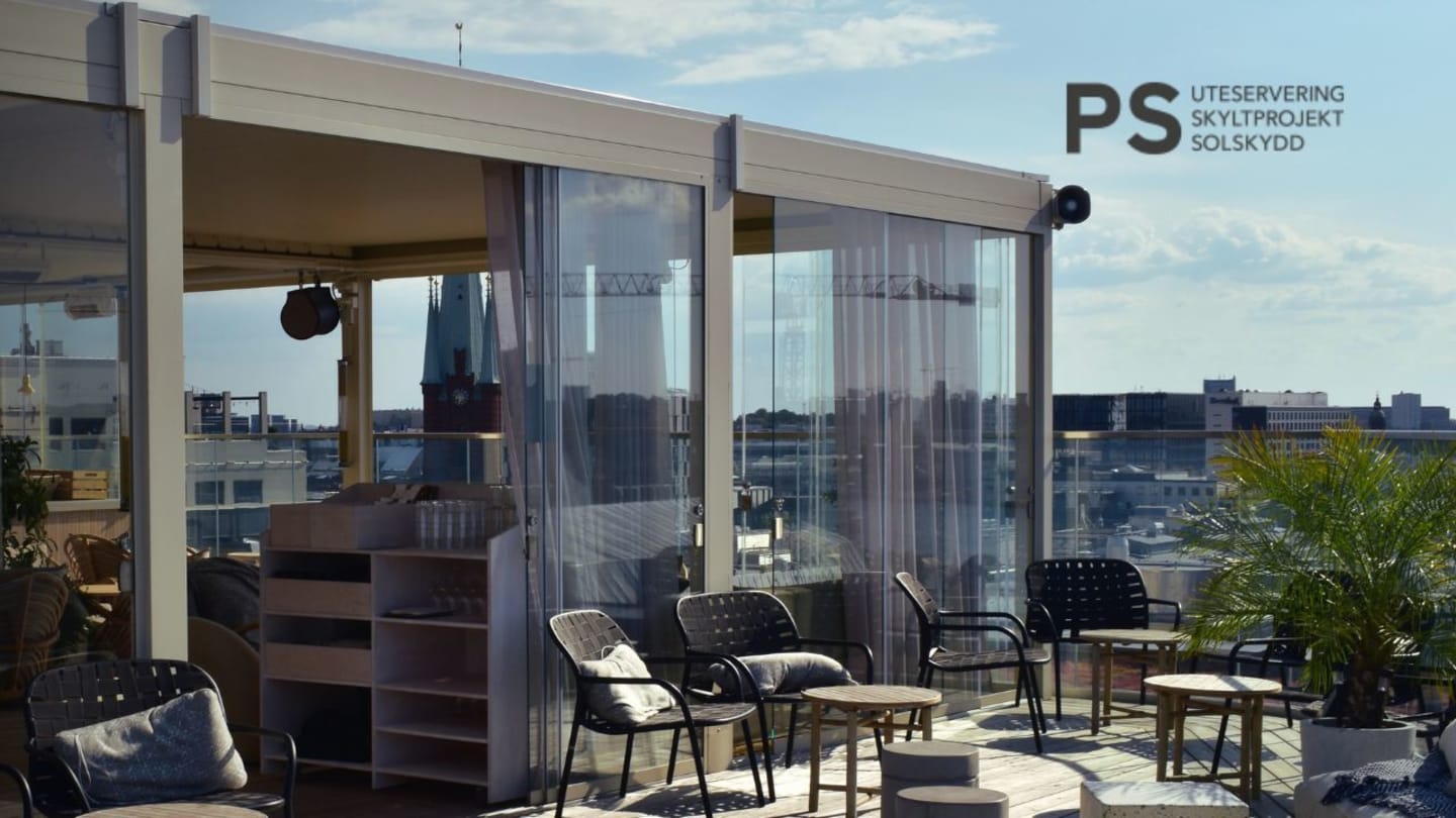 20% Rabatt på markiser, parasoll & pergolas