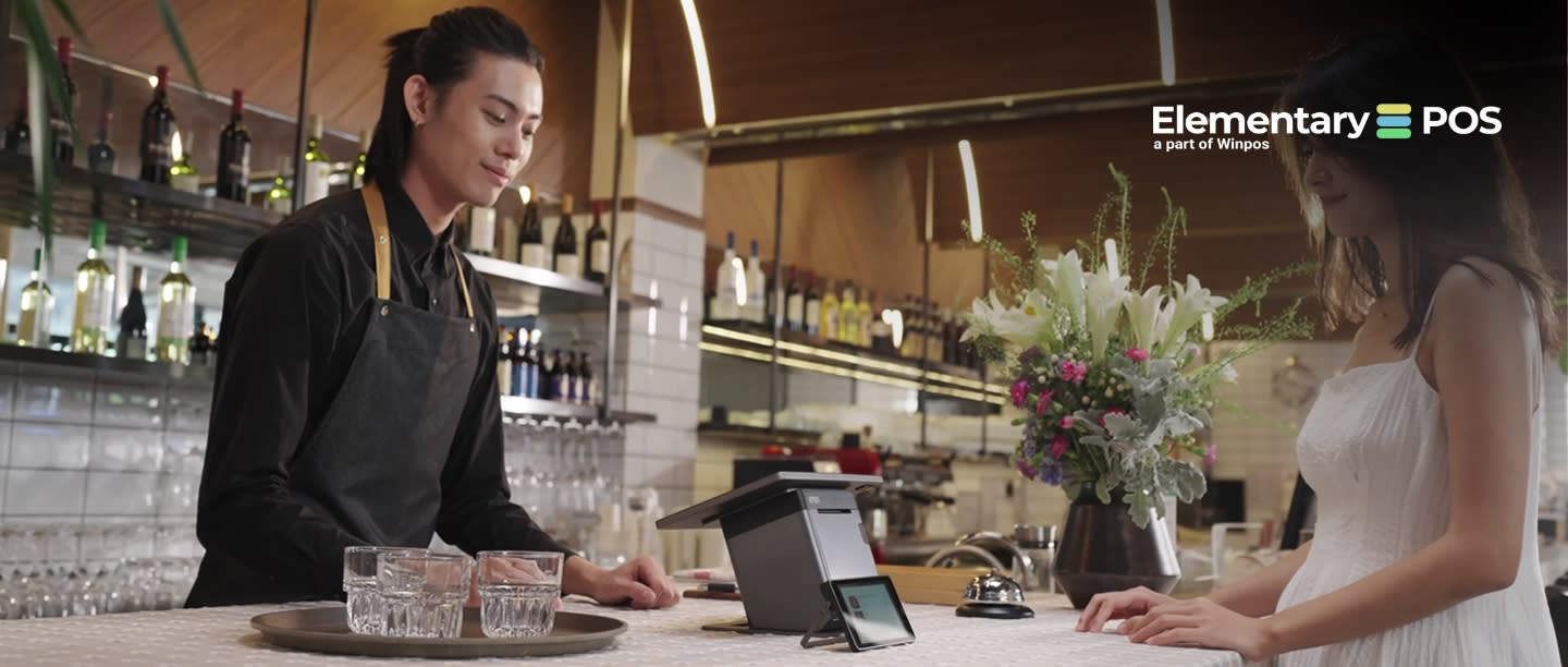 Winpos Elementary POS – komplett kassapaket med kassa, terminal och kortinlösen
