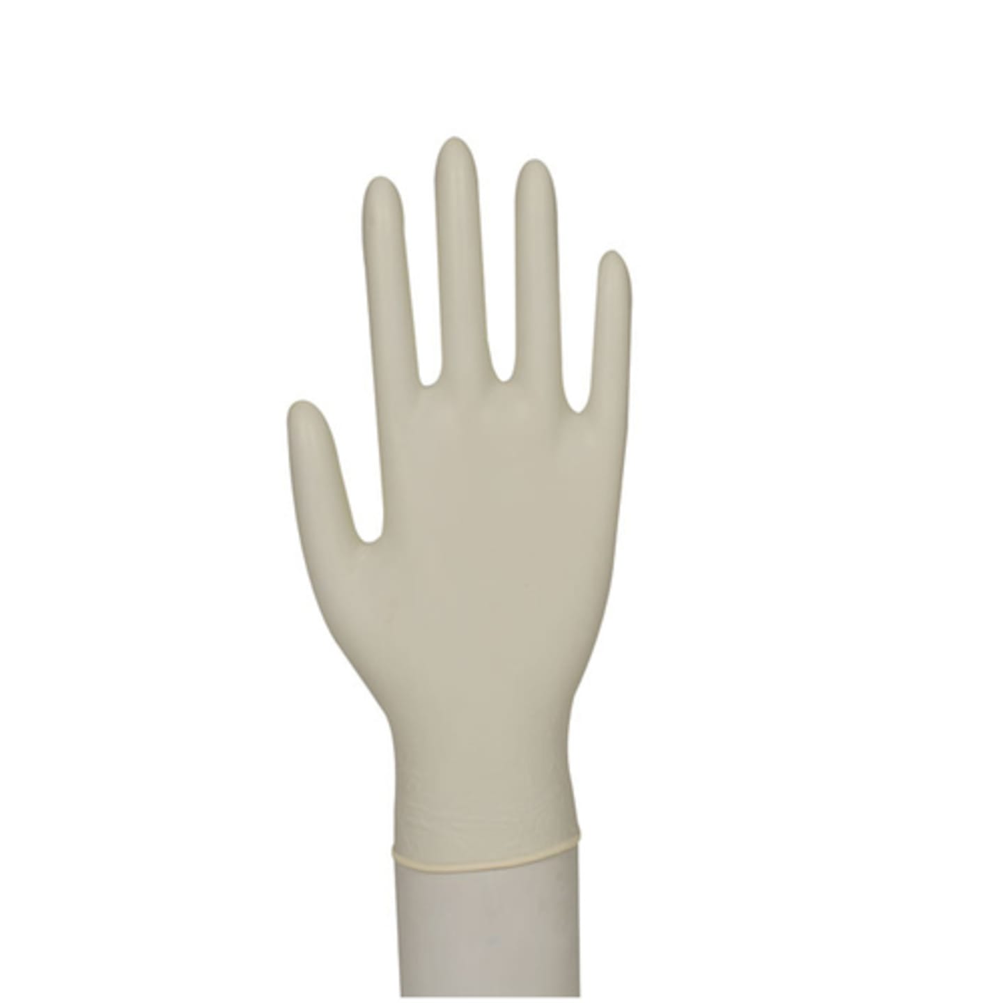 Latexhandske opudrad engångs S 100st - Bild 1 av 2