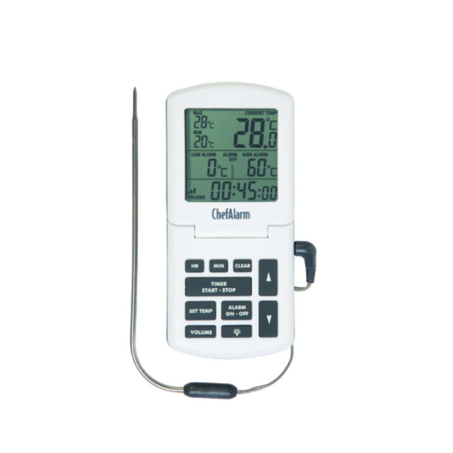 Termometer digital stek/timer - Bild 1 av 2