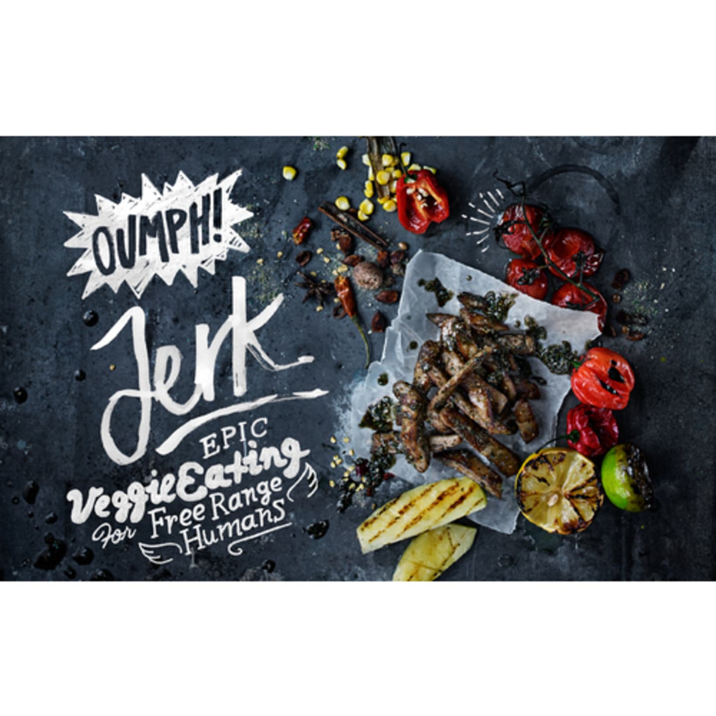 Oumph! Jerk vegetariska strimlor 2kg