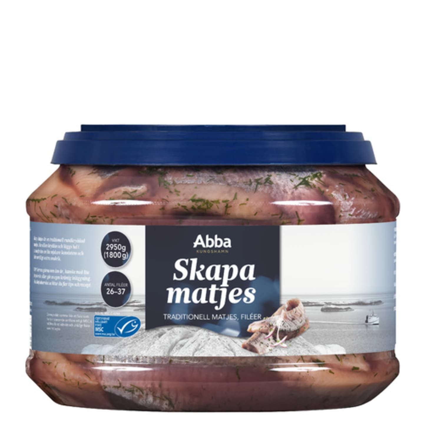 Skapa Matjessillfilé klar MSC 2,95kg