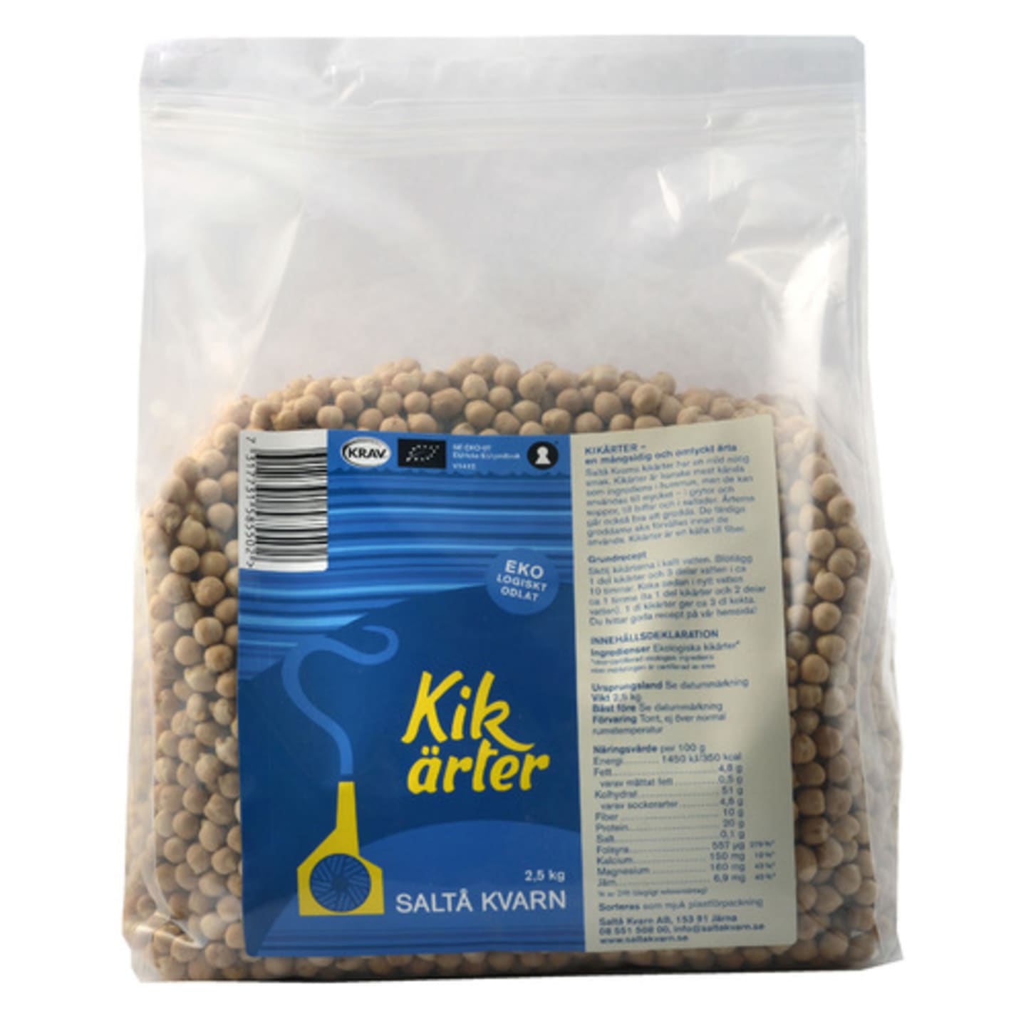 Kikärter 2,5kg