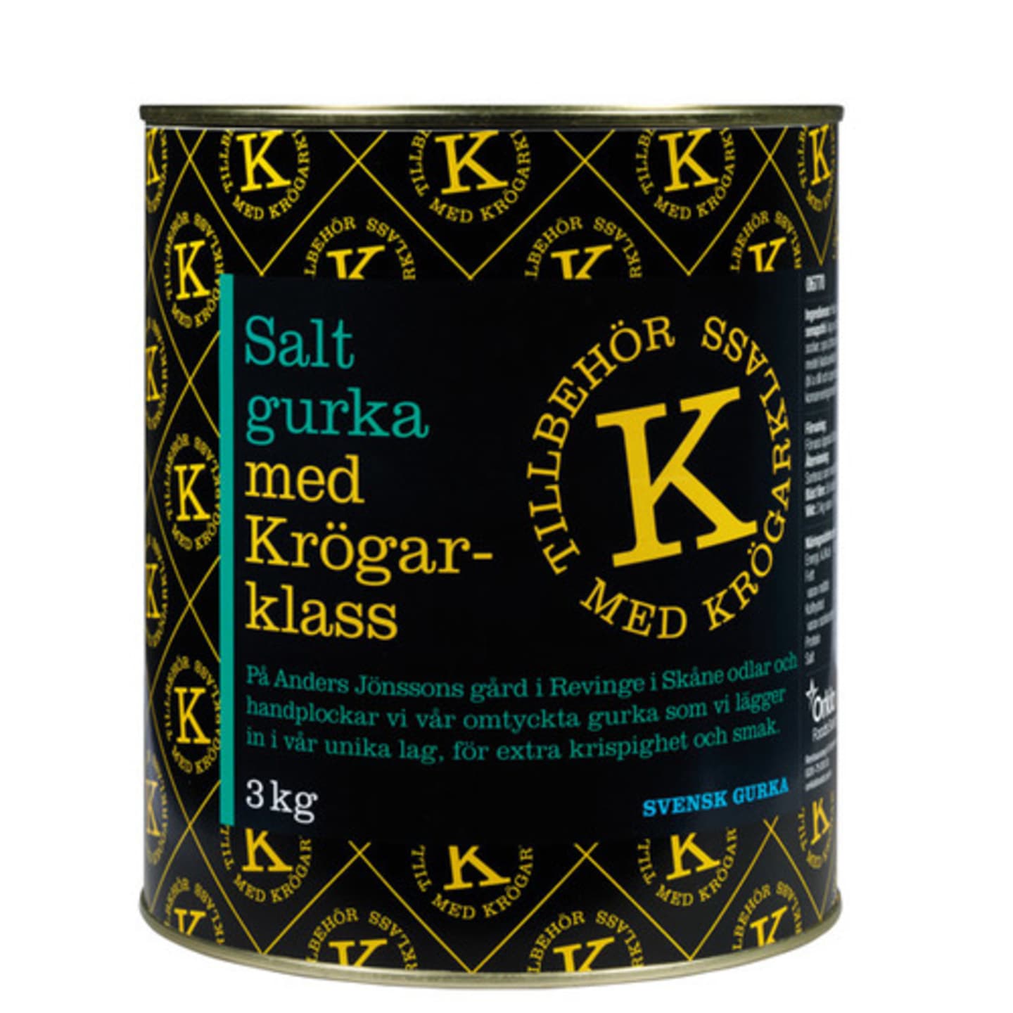 Saltgurka hel krögarklass 3kg