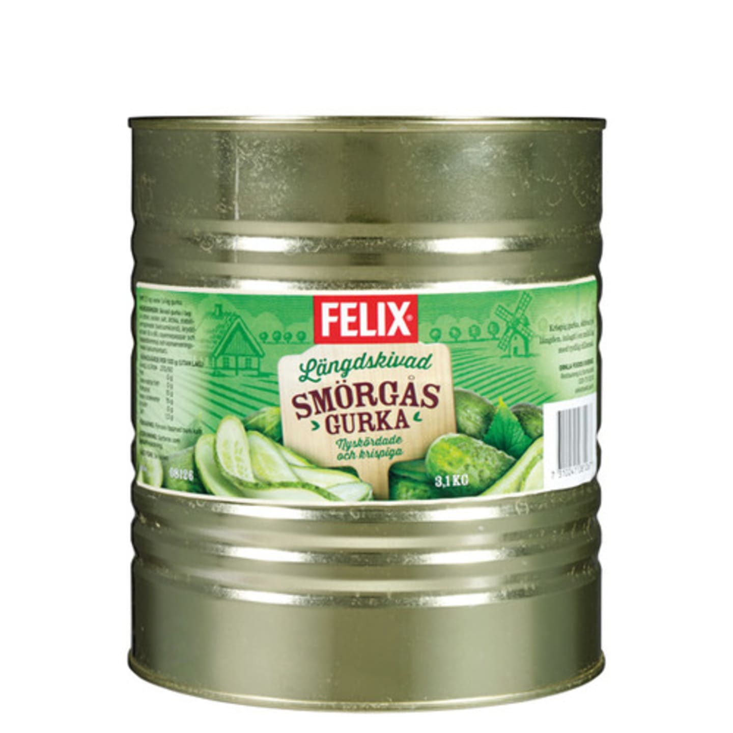 Smörgåsgurka längdskivad 3kg - Bild 1 av 2