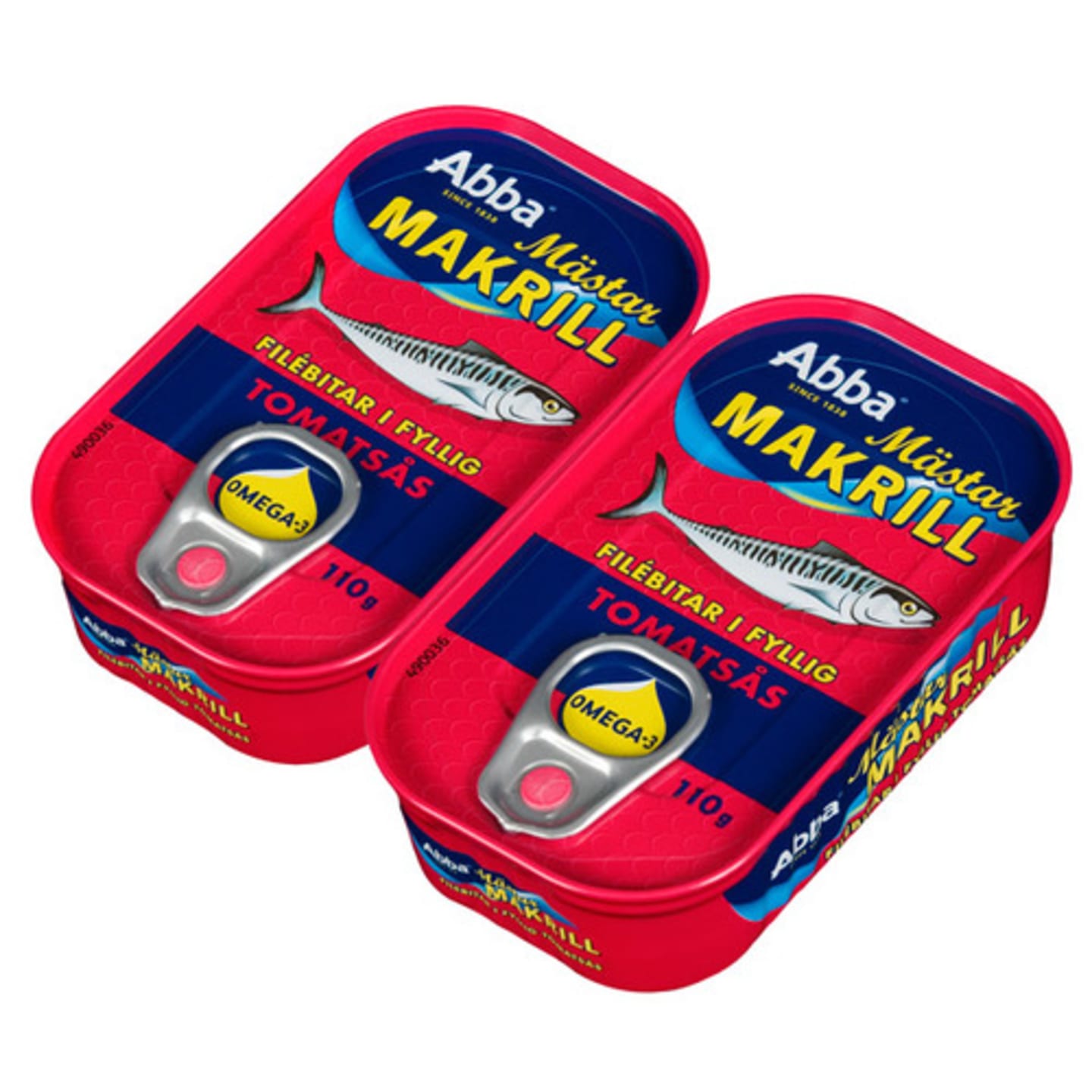 Mästarmakrill i tomatsås 2x110g - Bild 1 av 2
