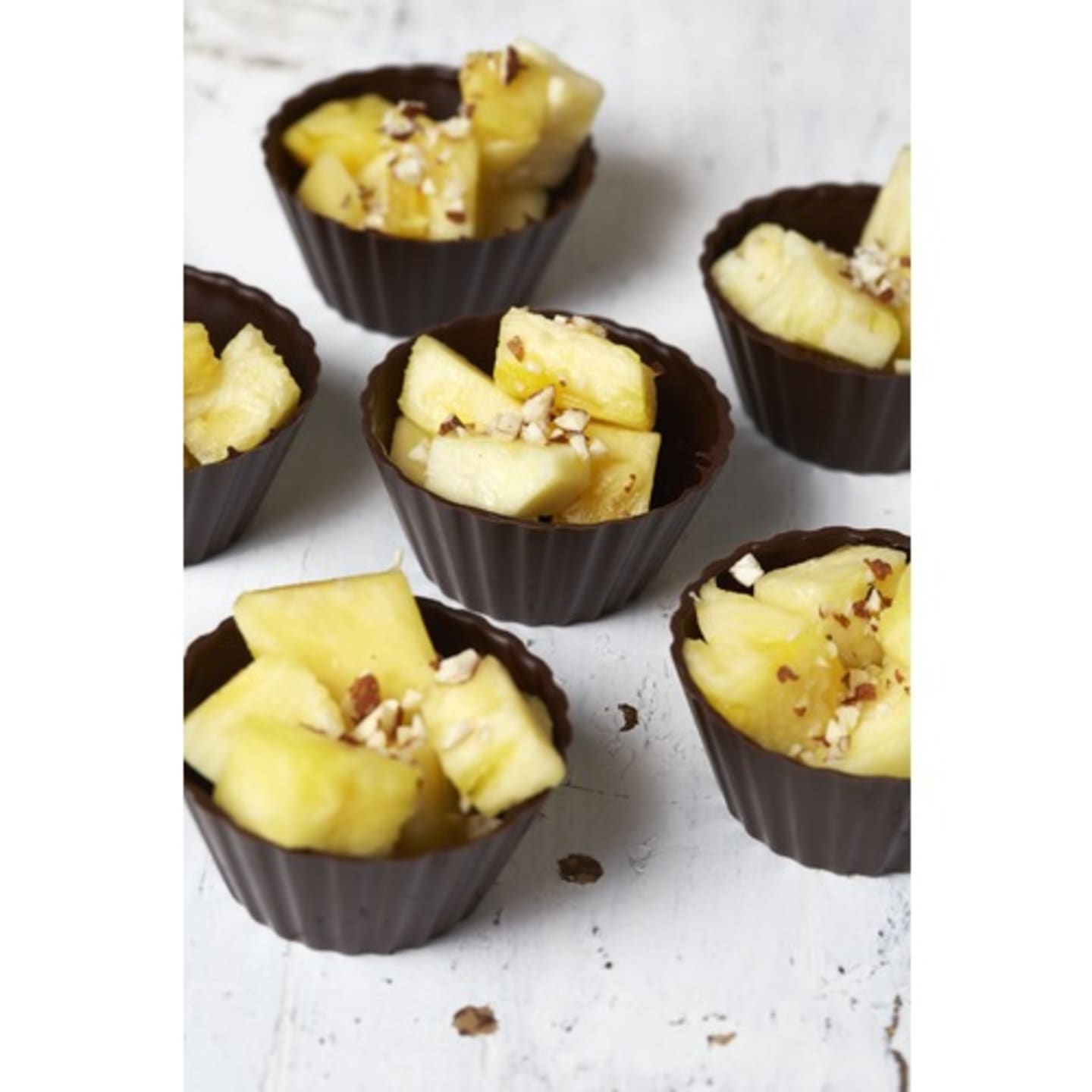 Ananas tärnad 1kg - Bild 1 av 6