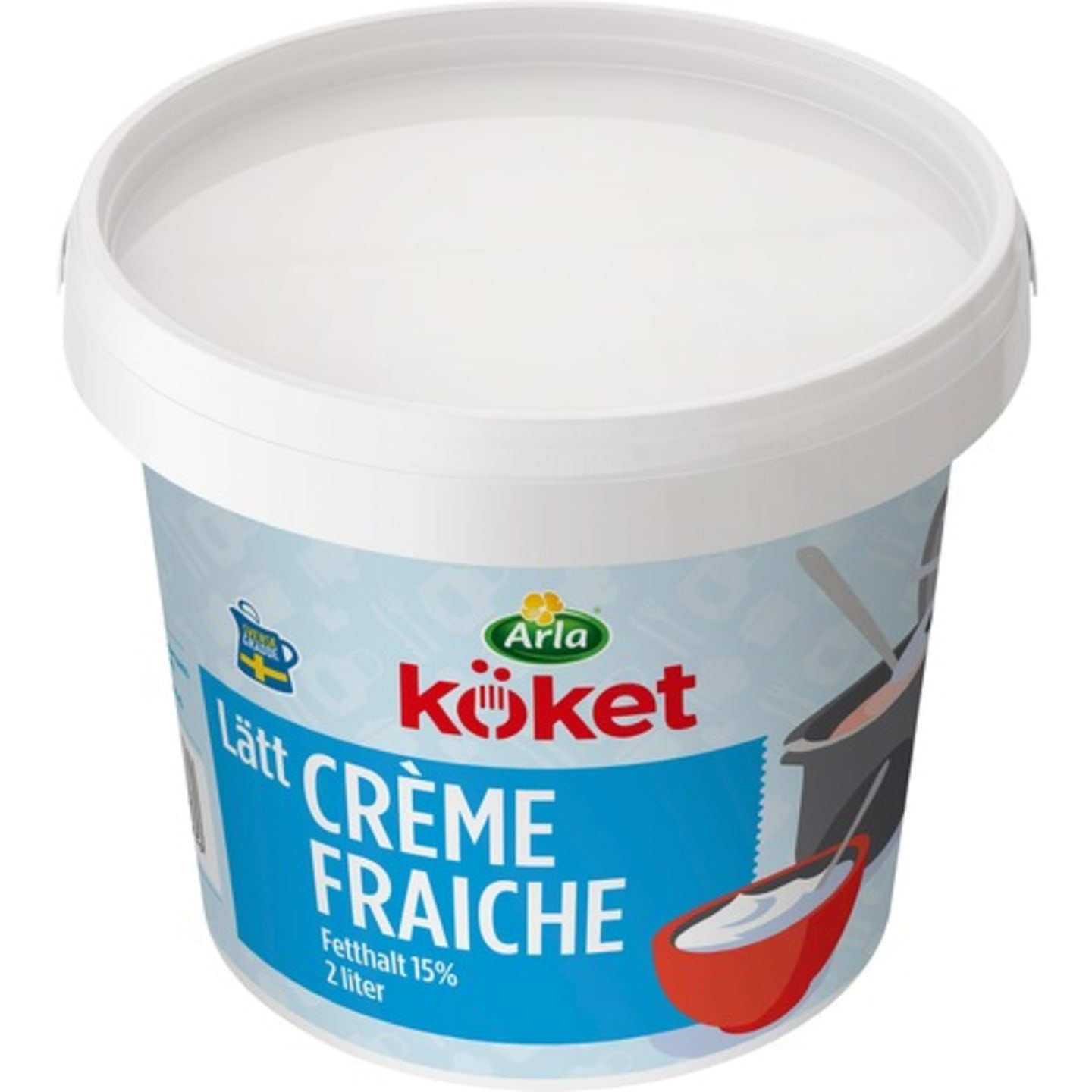 Creme fraiche lätt 2L