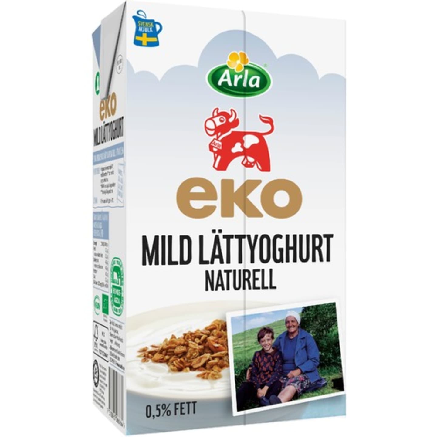 Yoghurt lätt mild naturell 0,5% 1kg