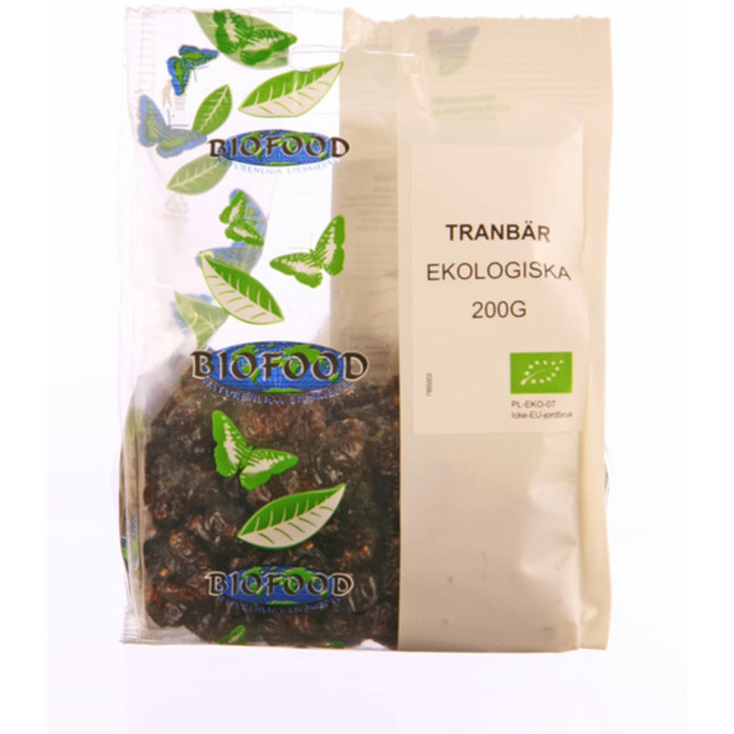 Tranbär torkad amerikanska 200g