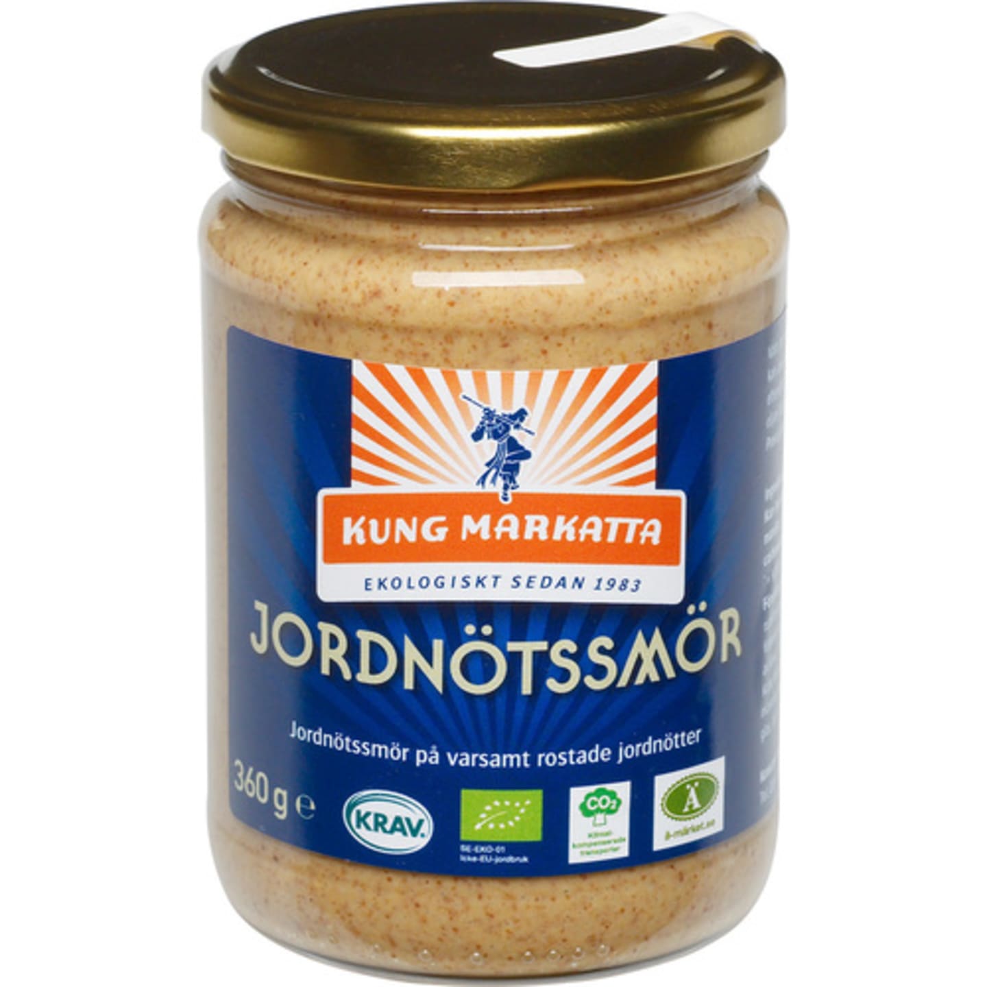 Jordnötssmör osaltad 360g