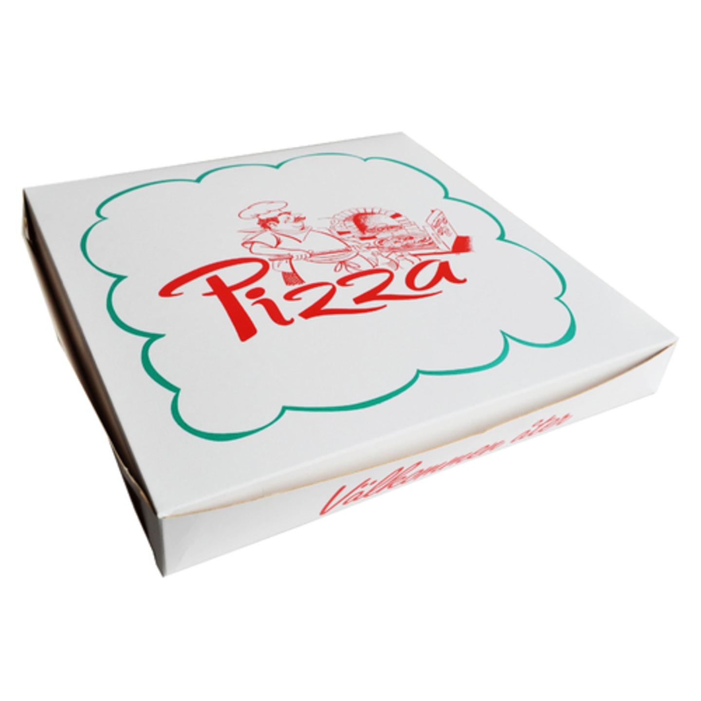 Pizzakartong 26x26x3,5cm 200st - Bild 1 av 2