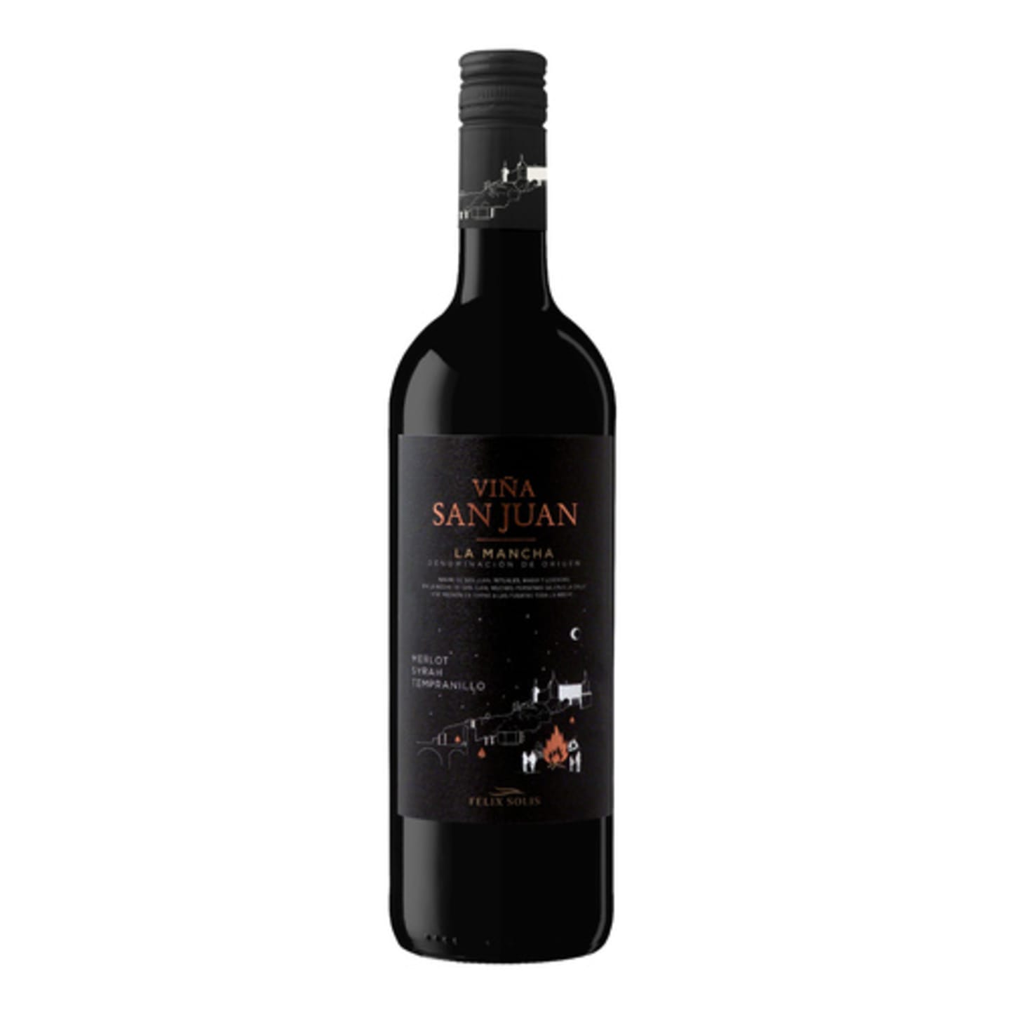 Viña San Juan Merlot Syrah Tempran 75cl