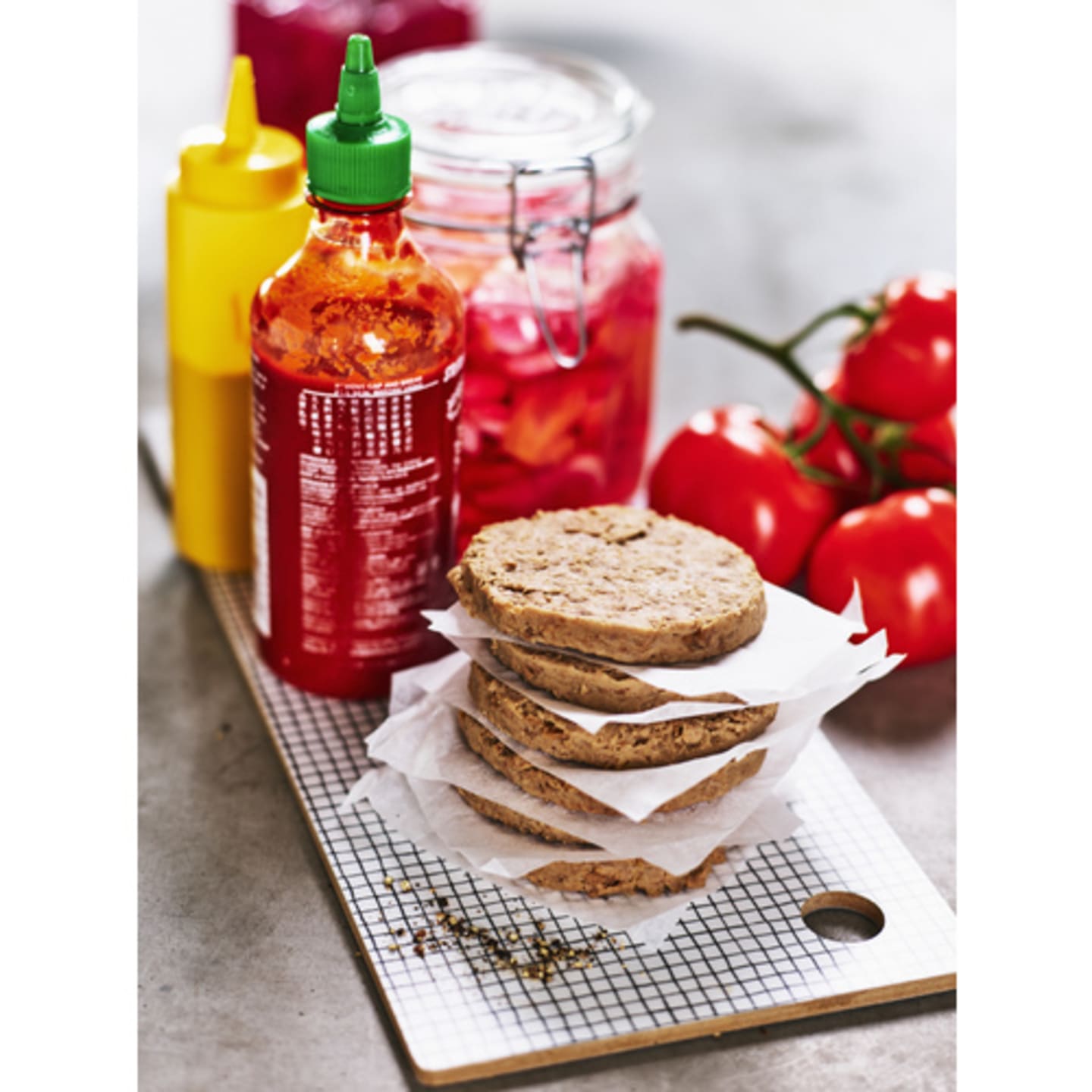 Vegetarisk burgare 80g - Bild 1 av 2