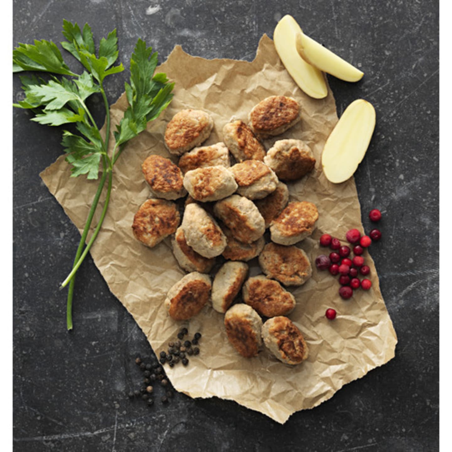 Kycklingköttbullar ca 14g/2,5kg