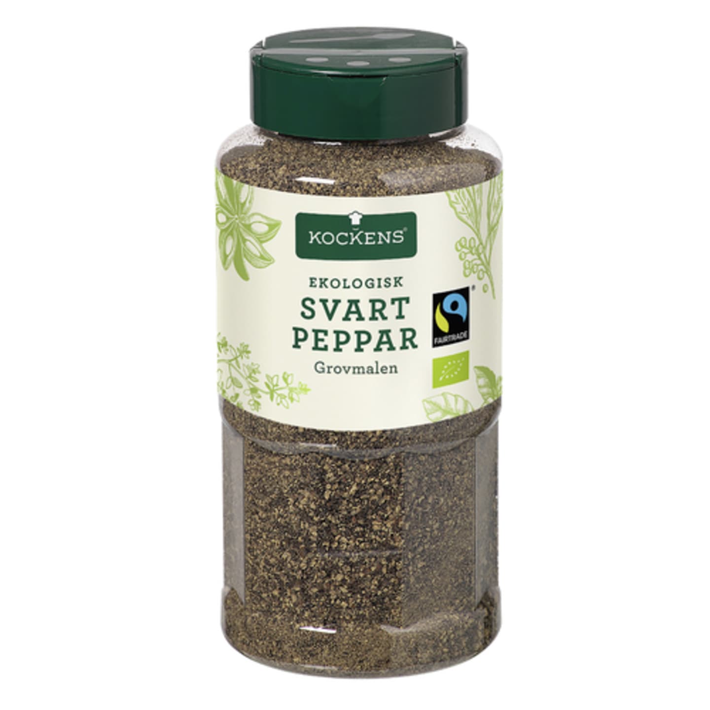 Svartpeppar grovmalen 400g