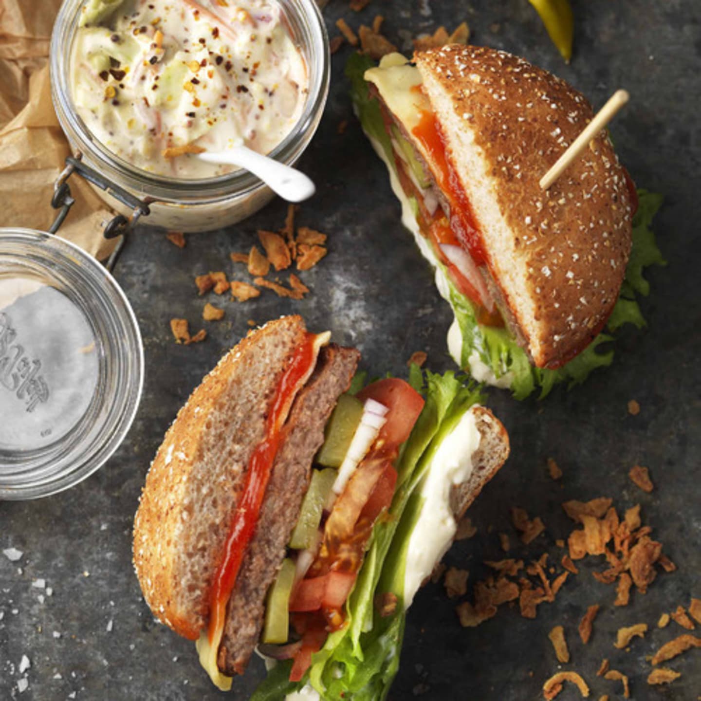 Hamburgare stekt 100g/2kg - Bild 1 av 2