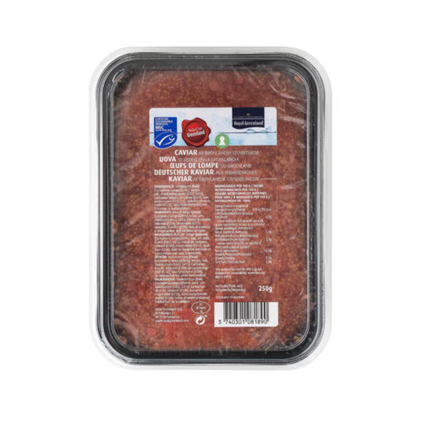 Stenbitsrom röd MSC 250g - Bild 1 av 6