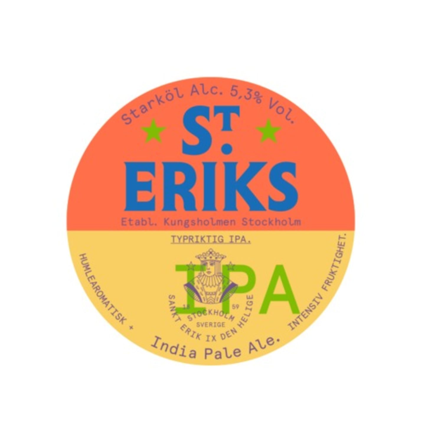 S:t Eriks IPA fat 30L