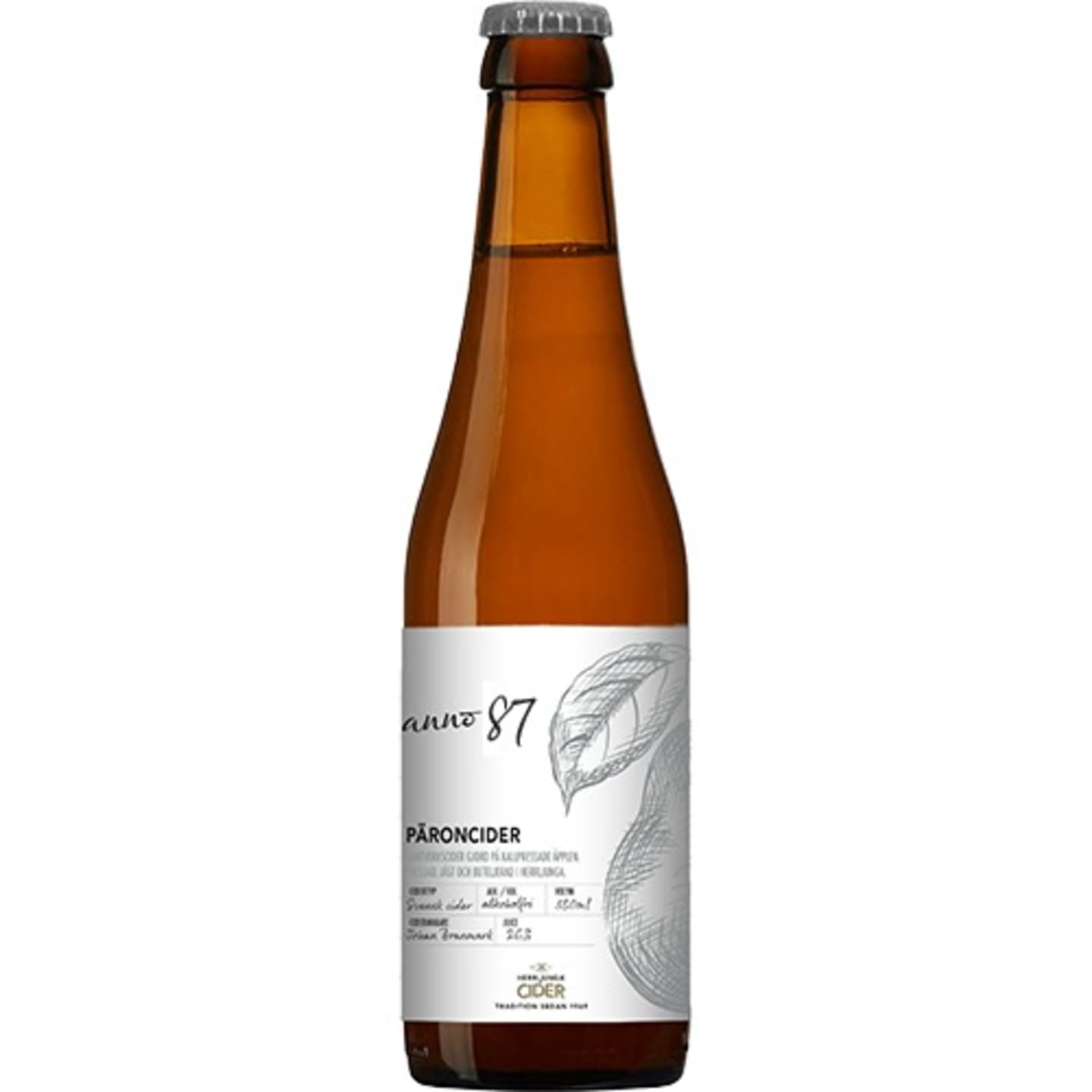 Anno 87 Päroncider alkoholfri 33cl