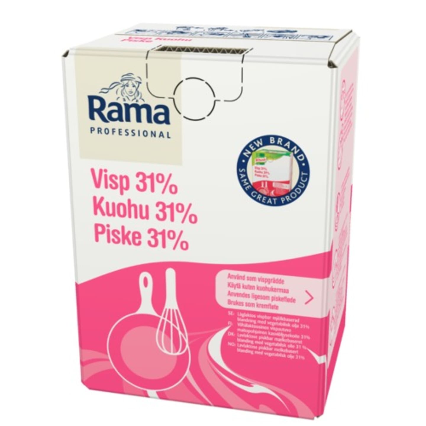 Visp låglaktos 31% 10L