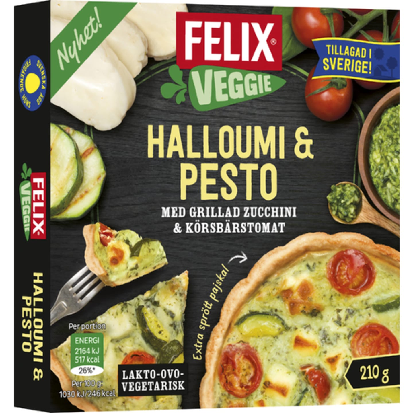 Veggie Halloumi pesto Veggie 210g - Bild 1 av 2