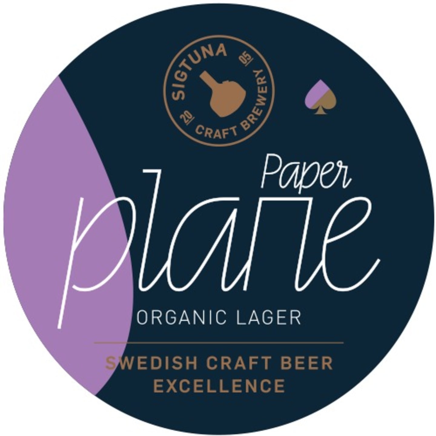 Sigtuna Paper Plane Organic Lager fat30L