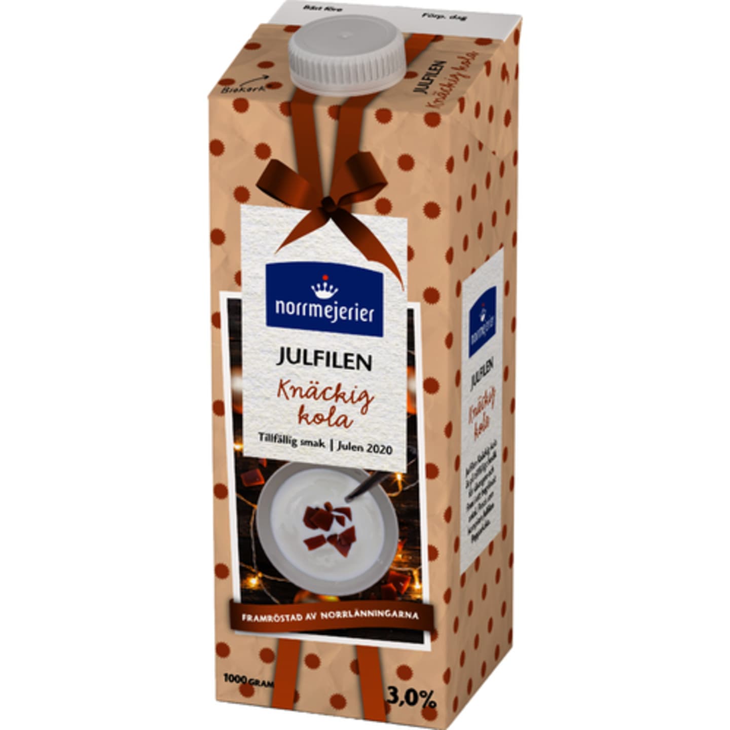 Julfil knäckig kola 3% 1kg - Bild 1 av 2