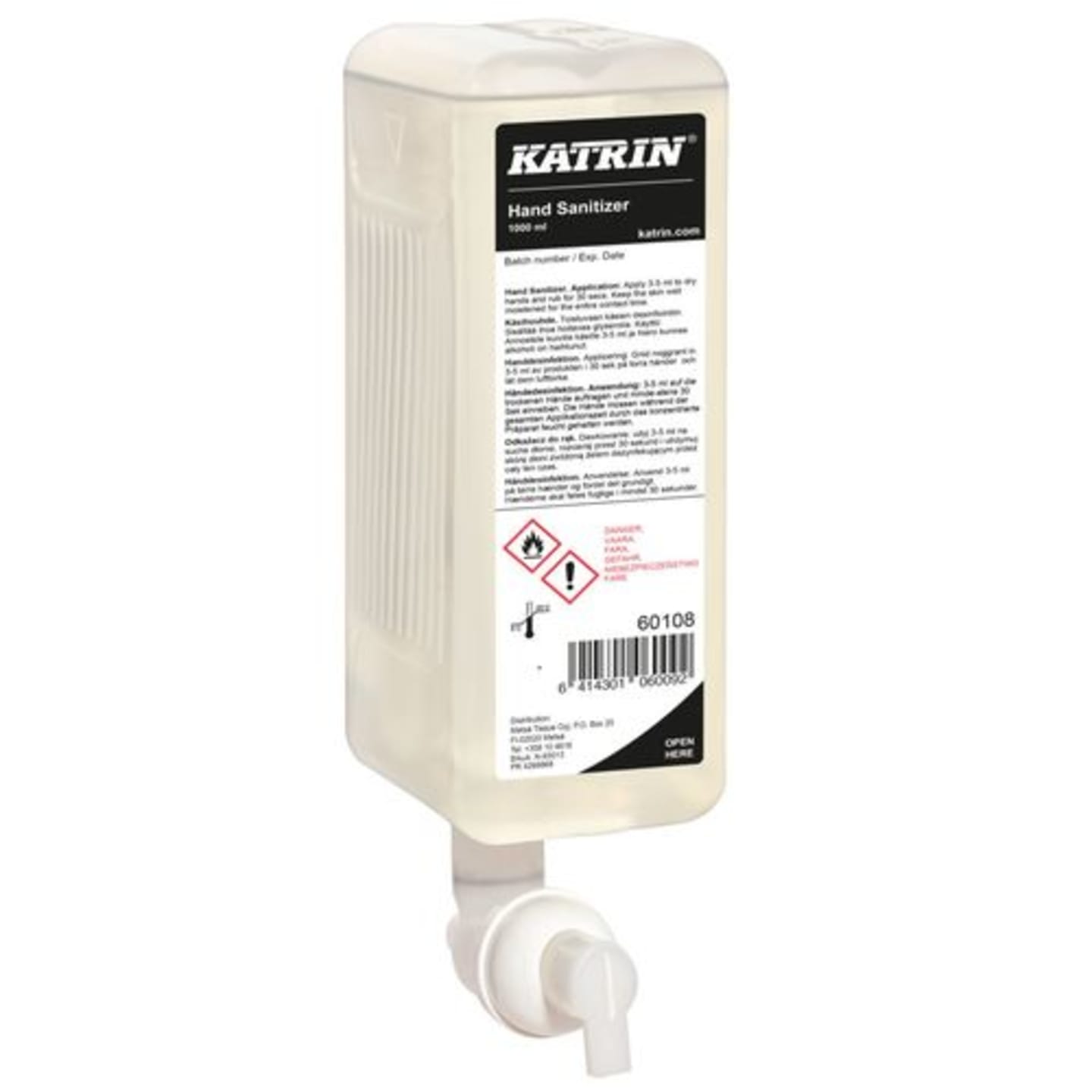 Handdesinfektion Sanitizer dispenser 1L - Bild 1 av 2