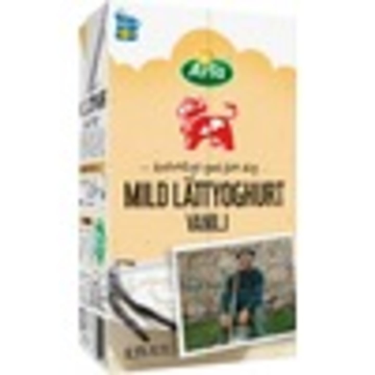 Yoghurt lätt vanilj 0,5% 1kg - Bild 1 av 2