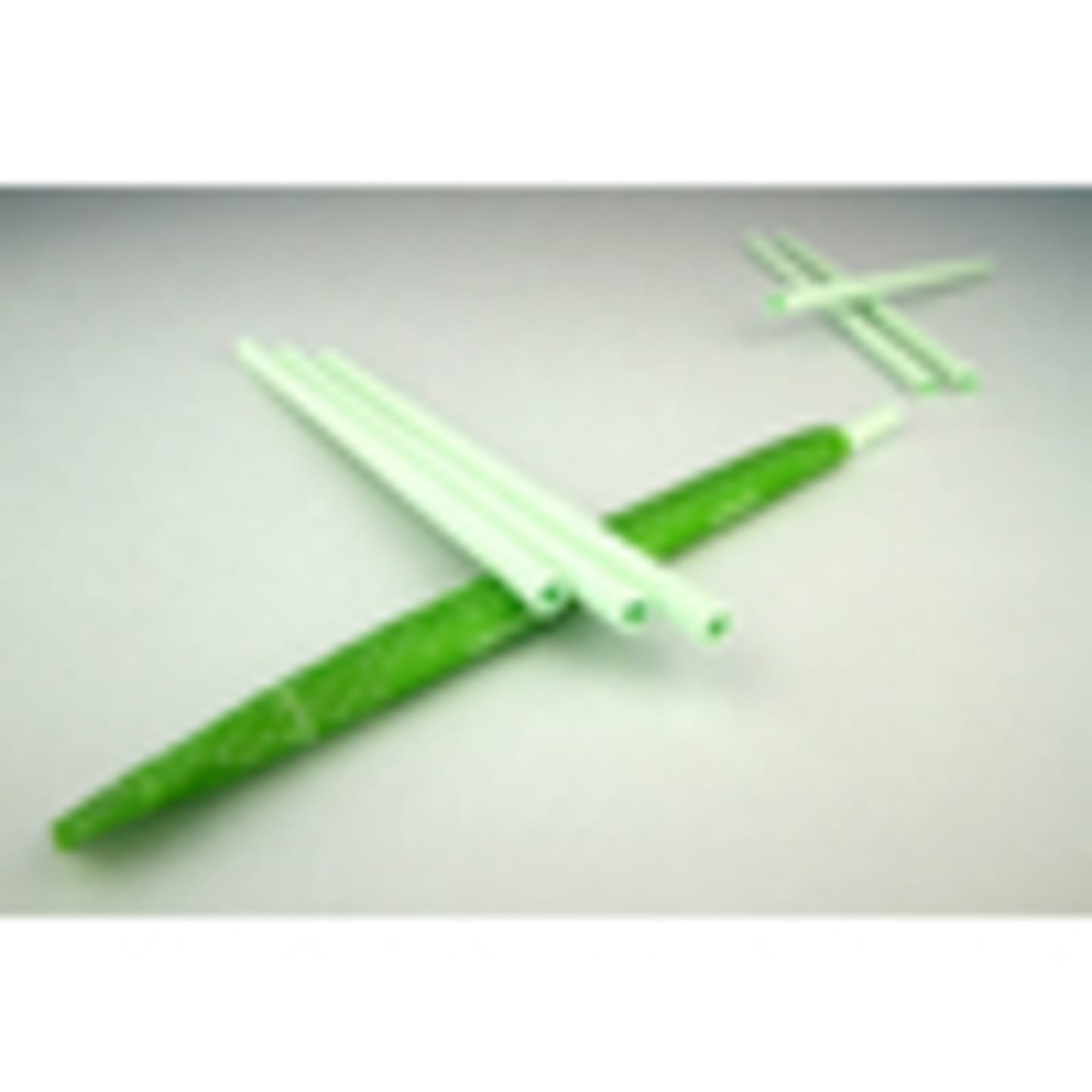 Sugrör ätbart lime 8x190mm 200st - Bild 1 av 6