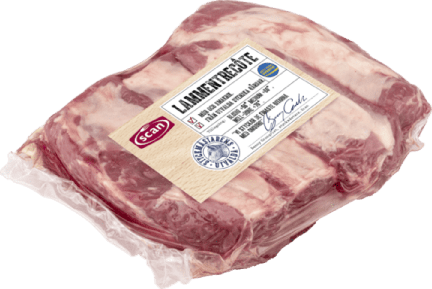 Lammentrecote 900g - Bild 1 av 3