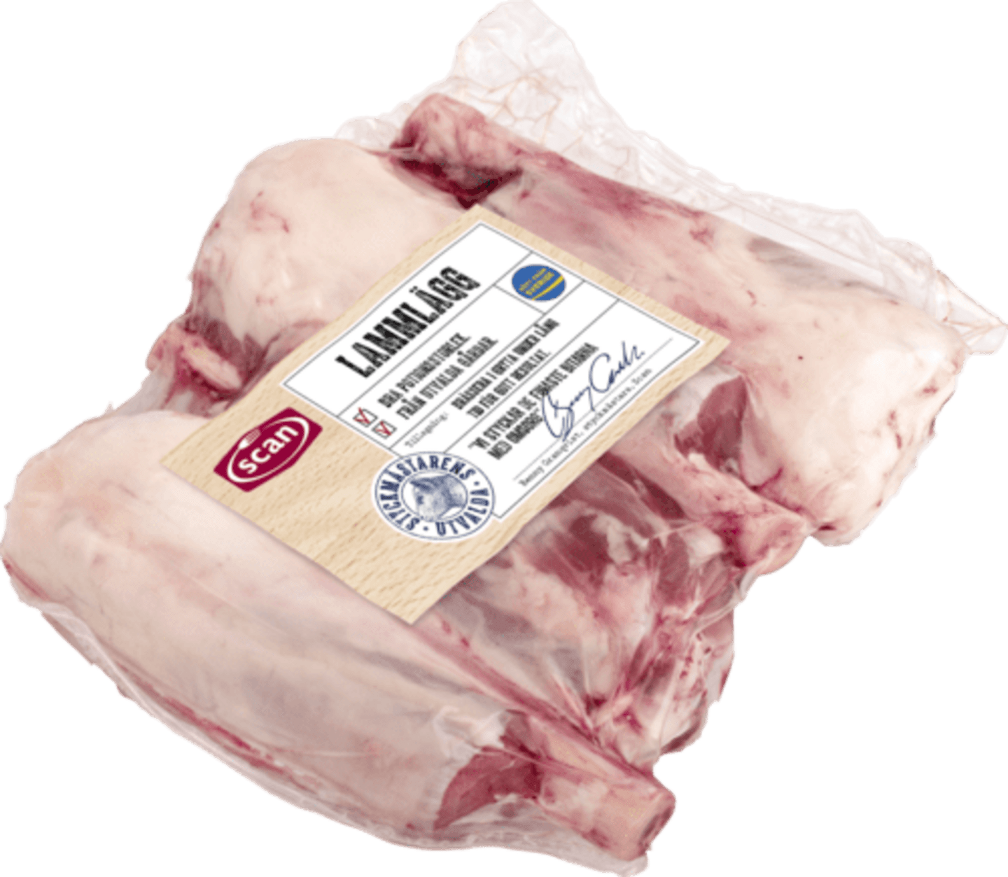 Lammlägg med ben 1,56kg - Bild 1 av 3