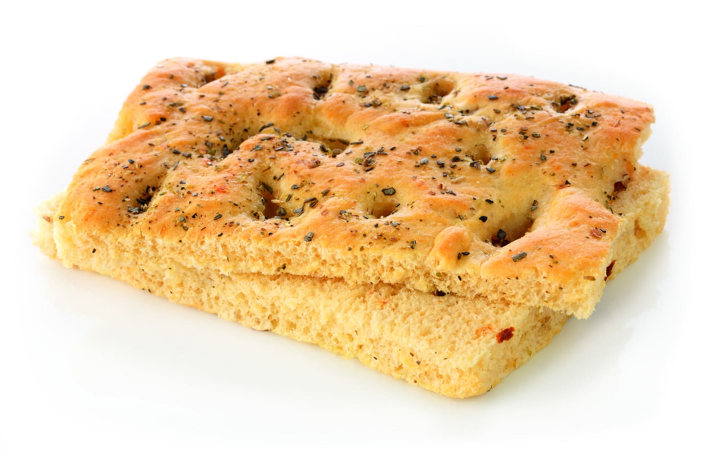 Focaccia med tomat förskuren 100g