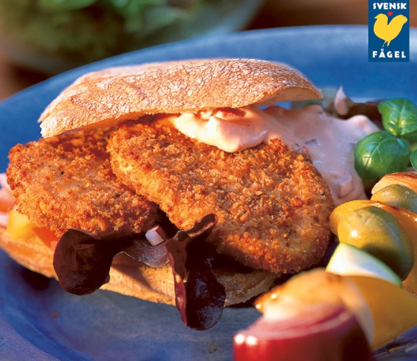 Kycklingschnitzel ostpanerad ca70g/2kg
