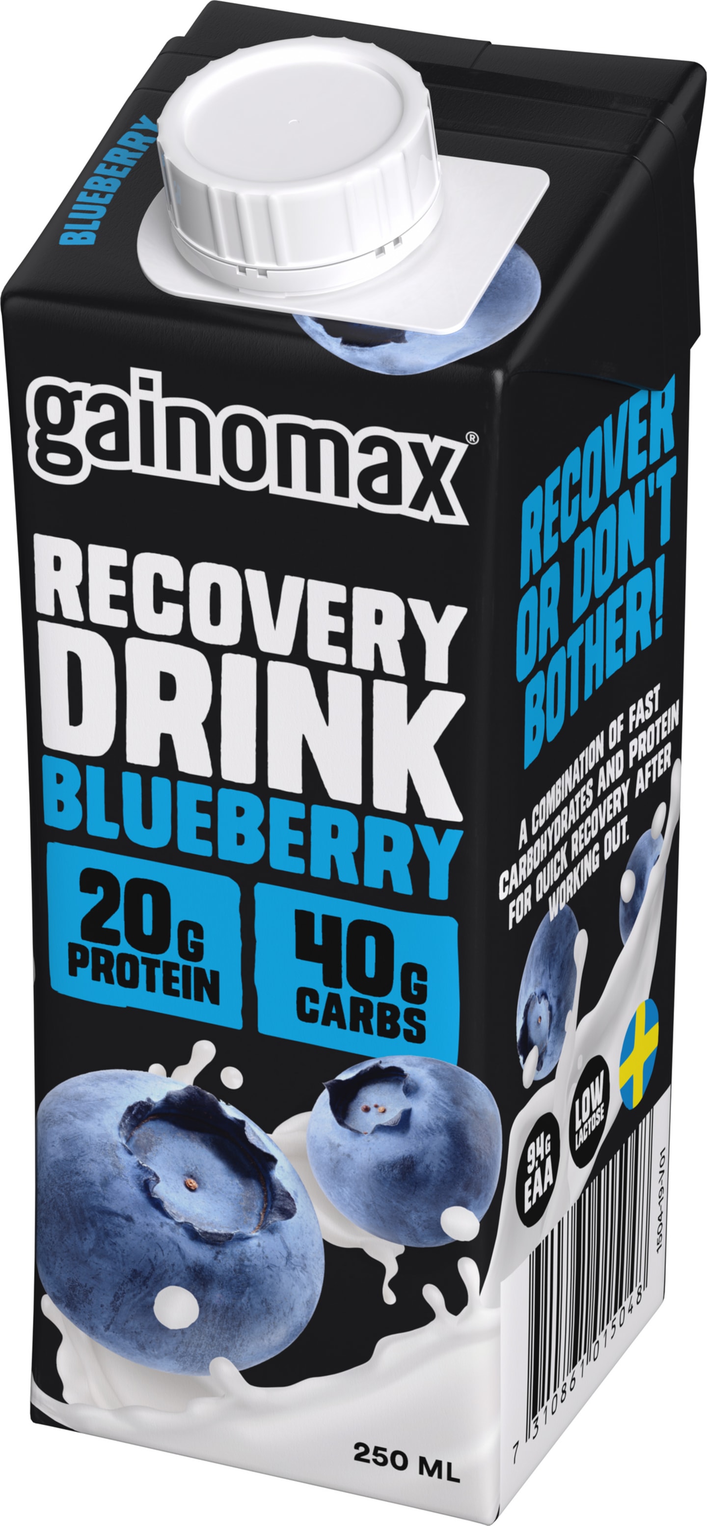 Gainomax Recovery Blåbär 25cl - Bild 1 av 1