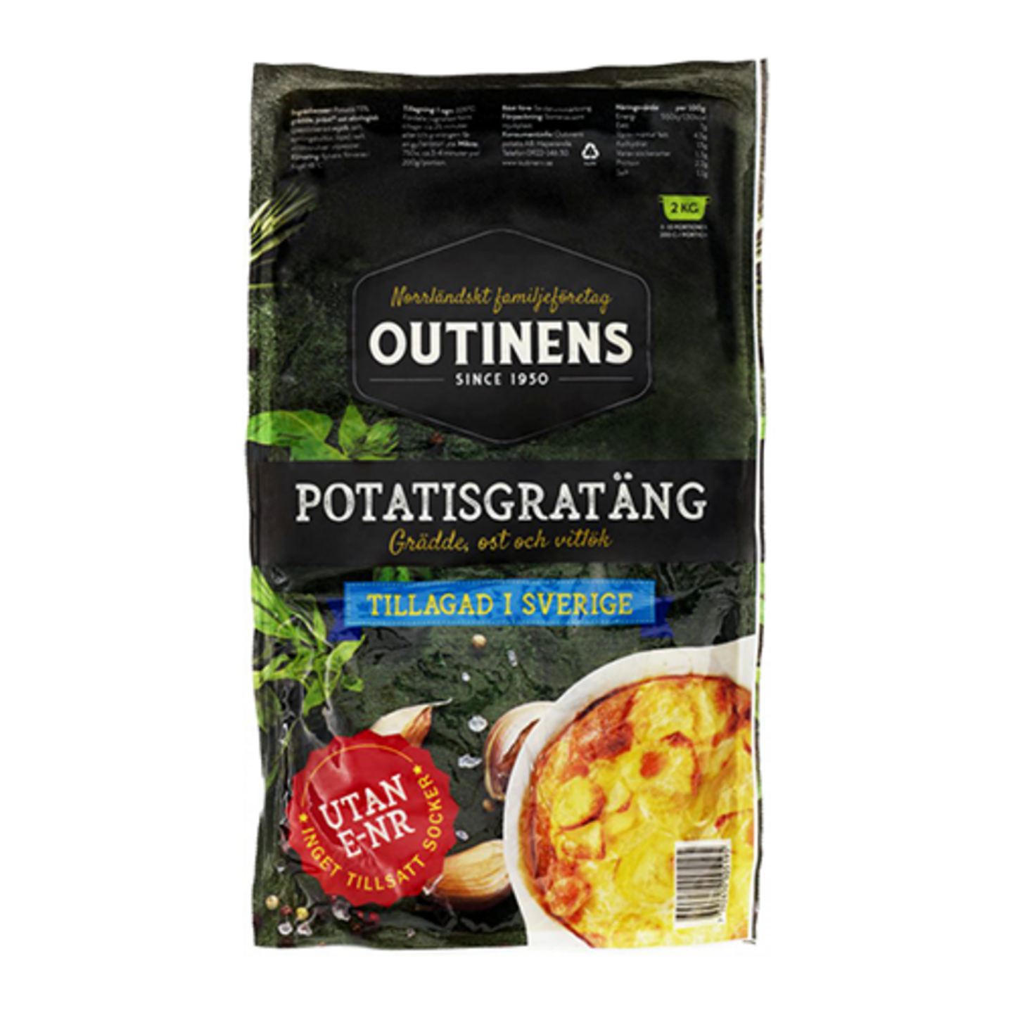 Potatisgratäng kryddad 2KG - Bild 1 av 3