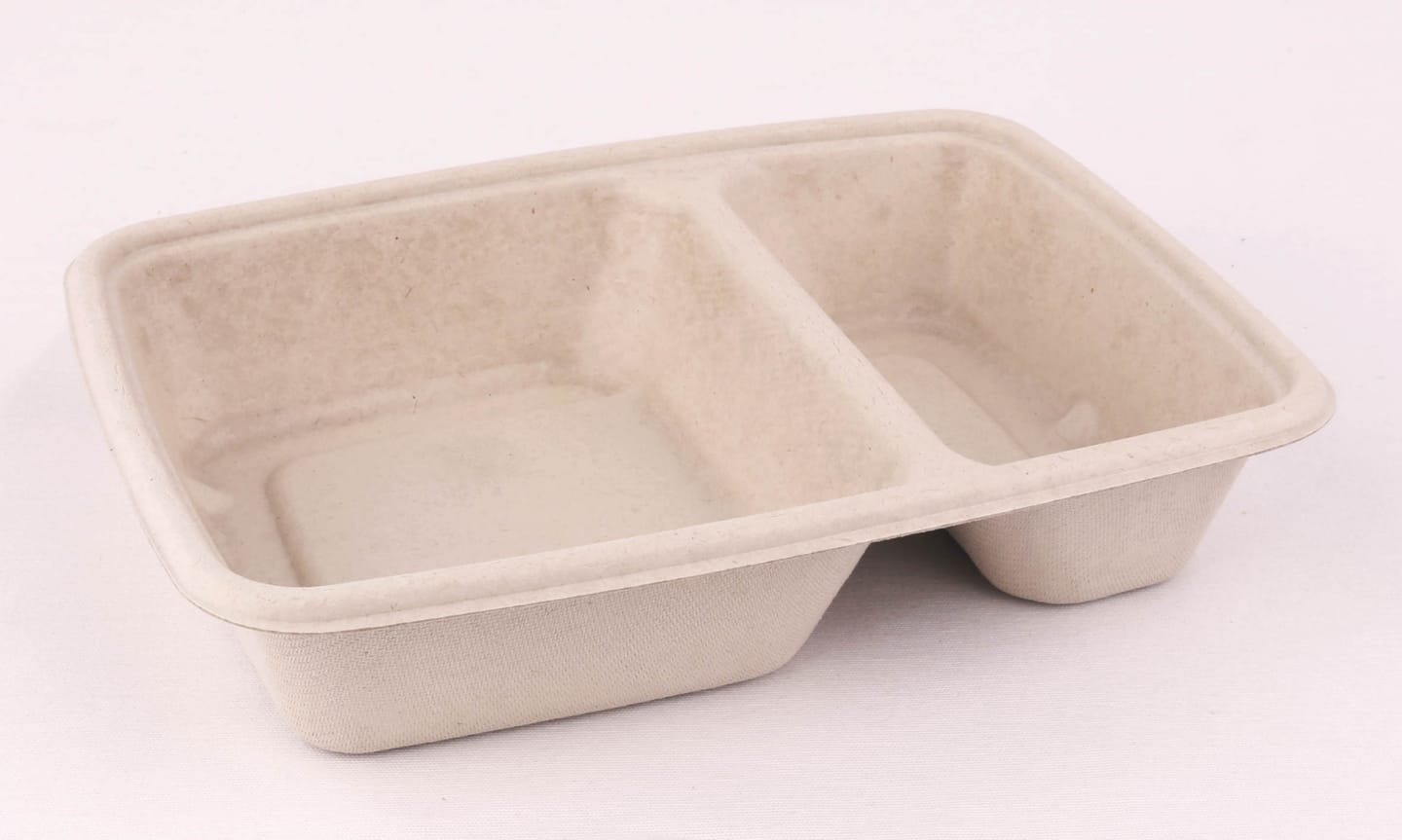 Hämtlåda 2 fack bagasse 16x23x5cm 300st