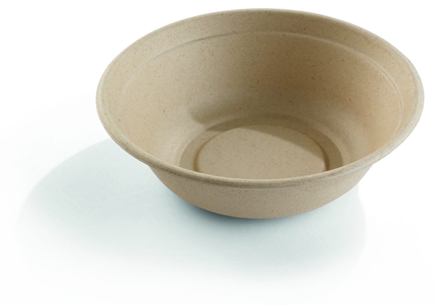 Salladsskål rund bagasse 21x6cm 1L 75st