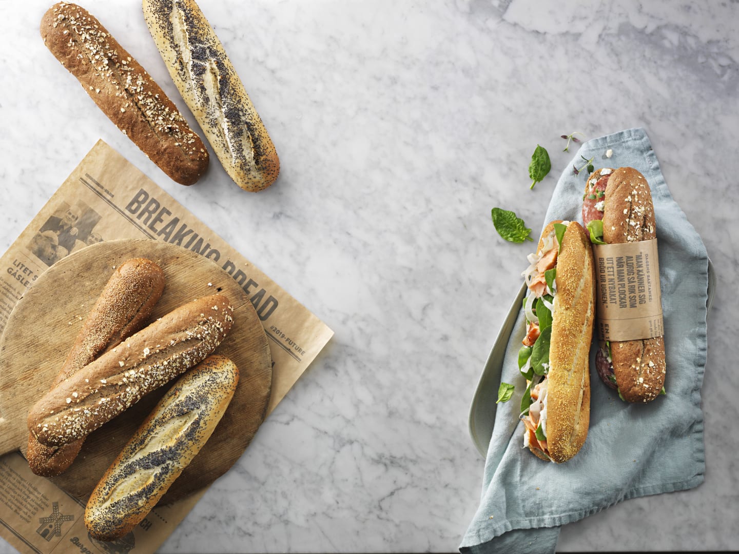 Baguette Majstopping 125g - Bild 1 av 2