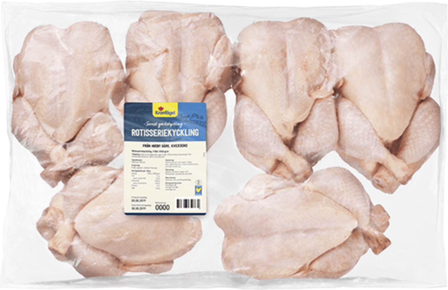 Rotisseriekyckling gårdsmärkt 10,8kg - Bild 1 av 3