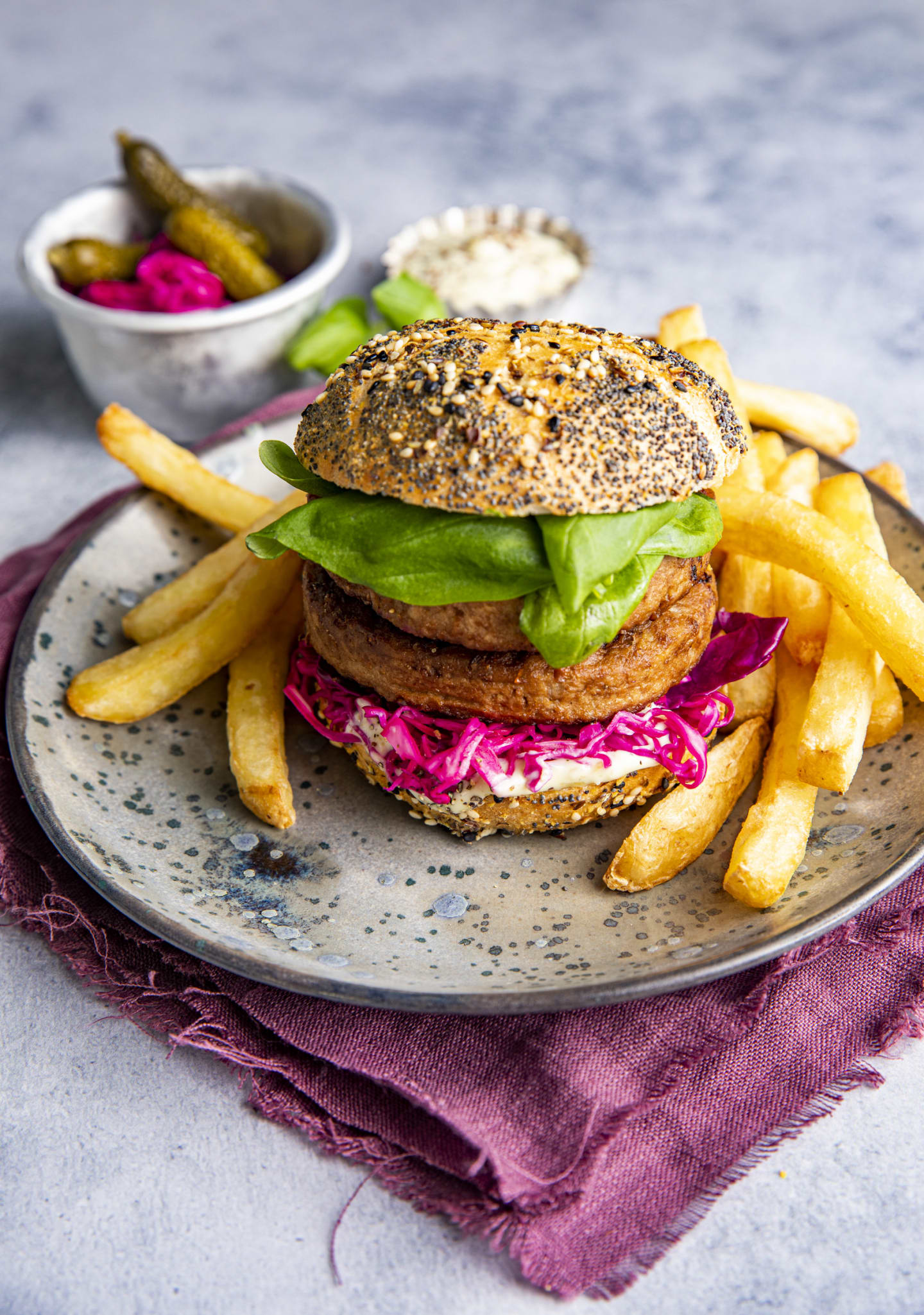 Veganska burgare 100g/4kg