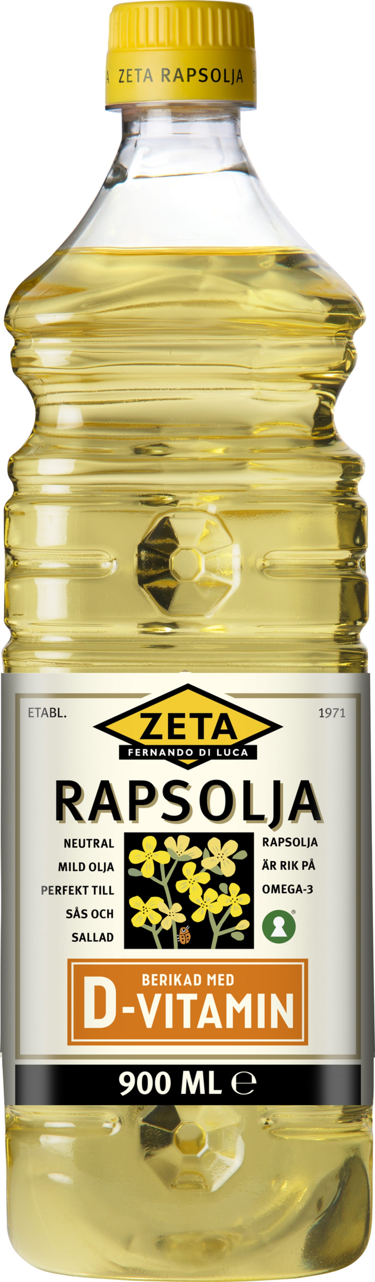 Rapsolja D-vitamin 900ml