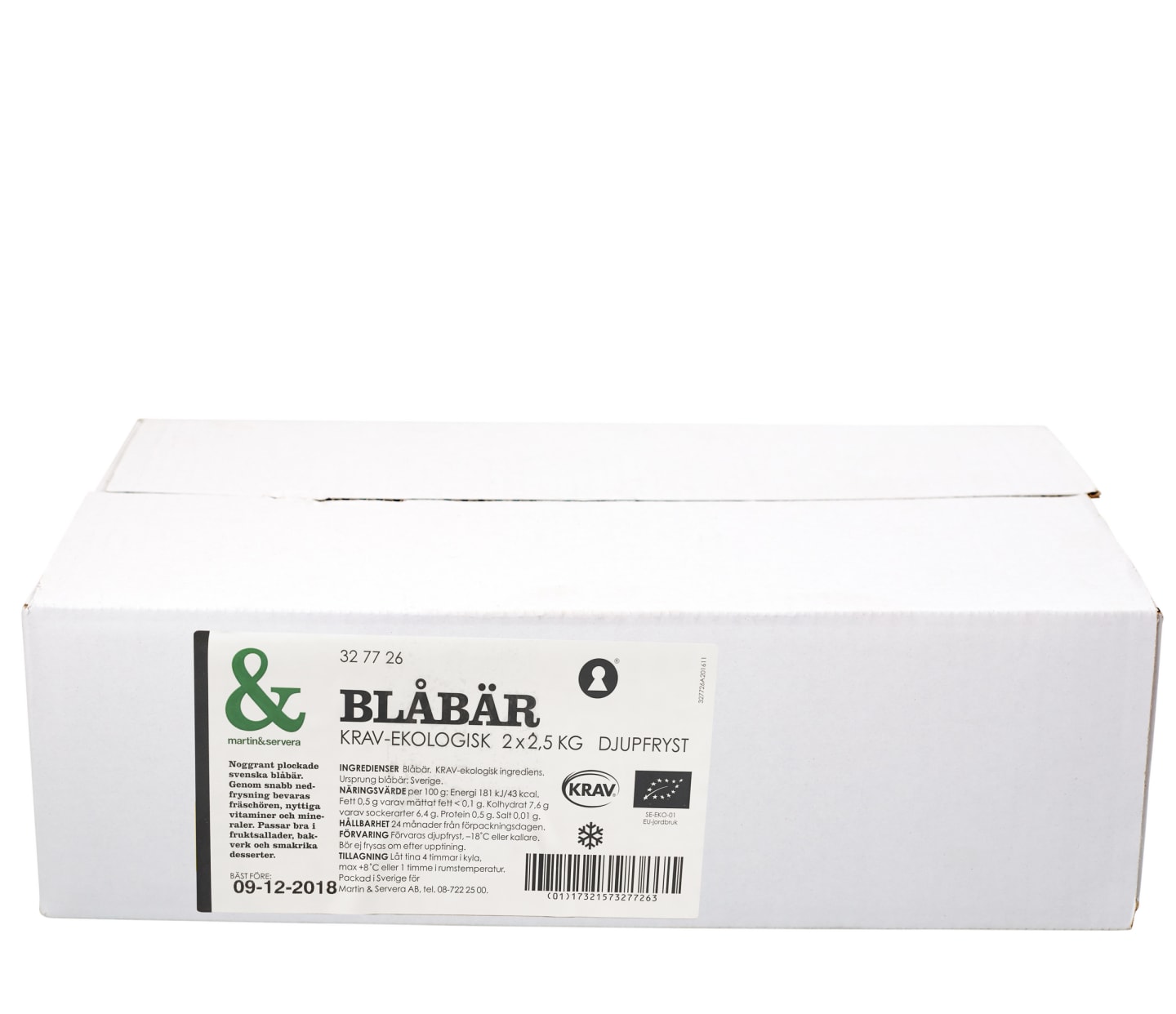 Blåbär 2,5kg - Bild 1 av 3