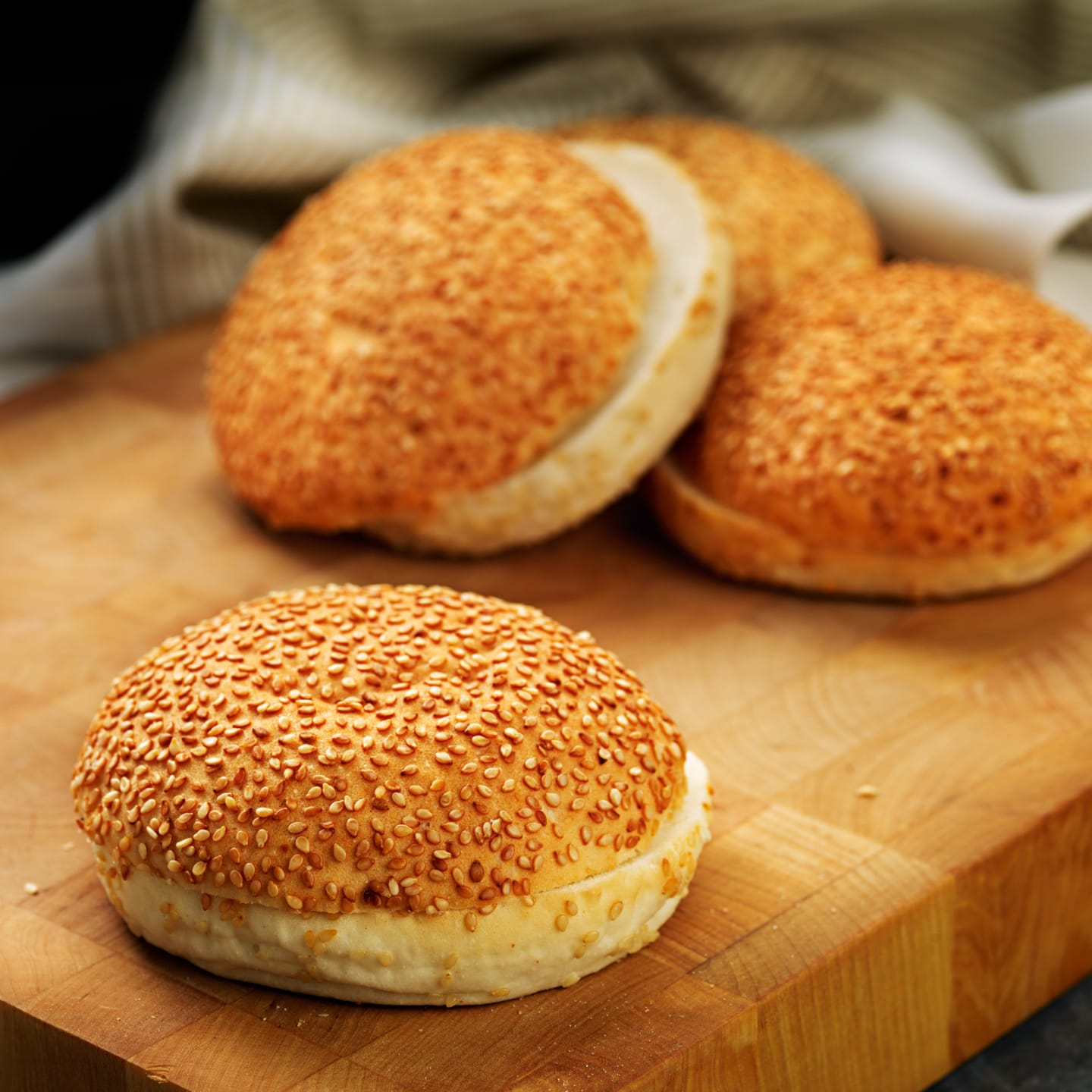 Hamburgerbröd glutenfri 80g - Bild 1 av 2