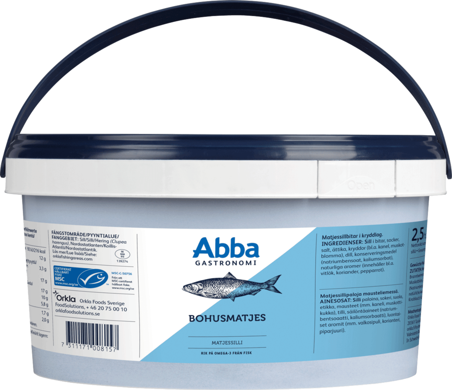 Bohusmatjes bit MSC 2,5kg - Bild 1 av 1