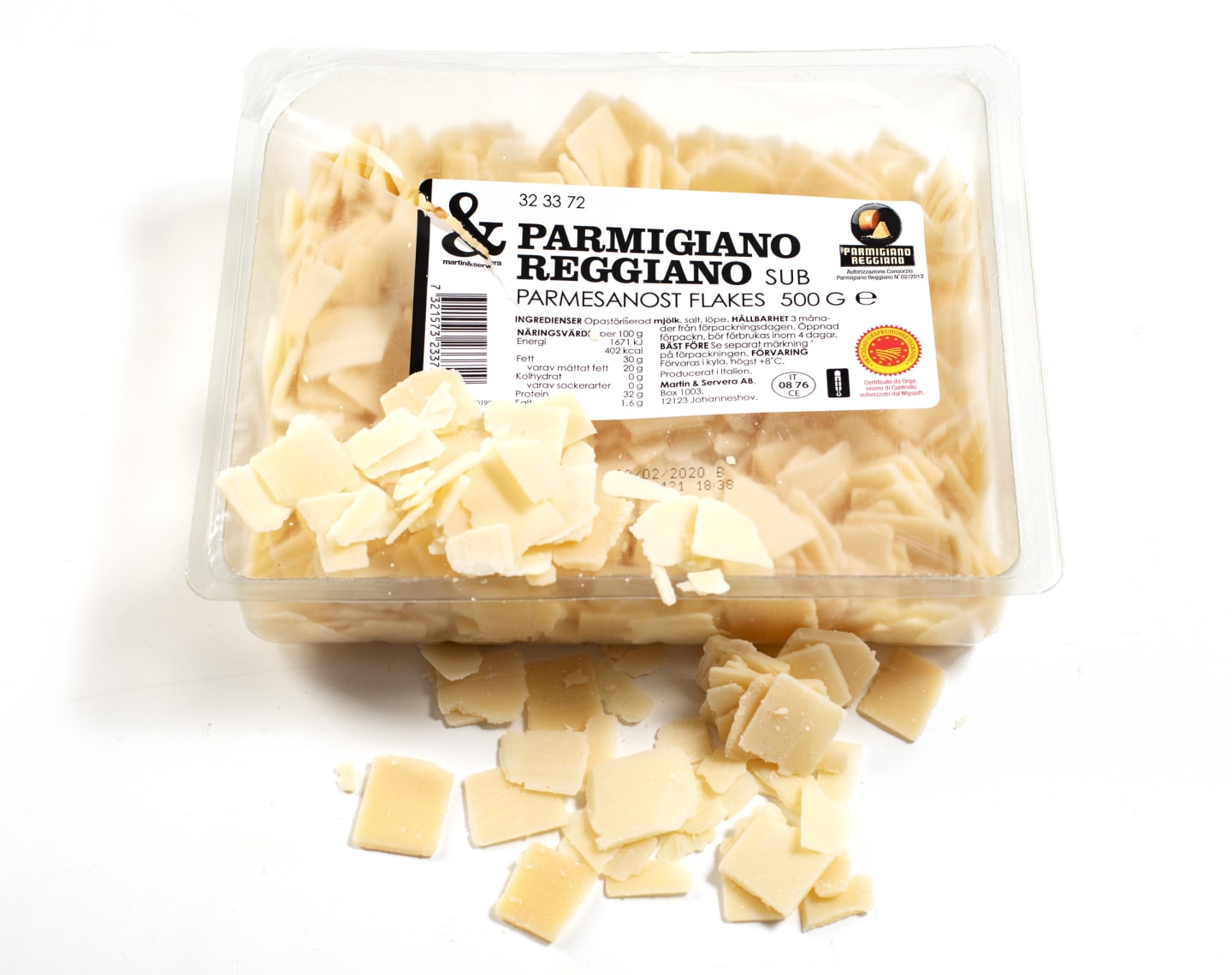 Parmesan Parmigiano Reggiano flakes 500g - Bild 1 av 3